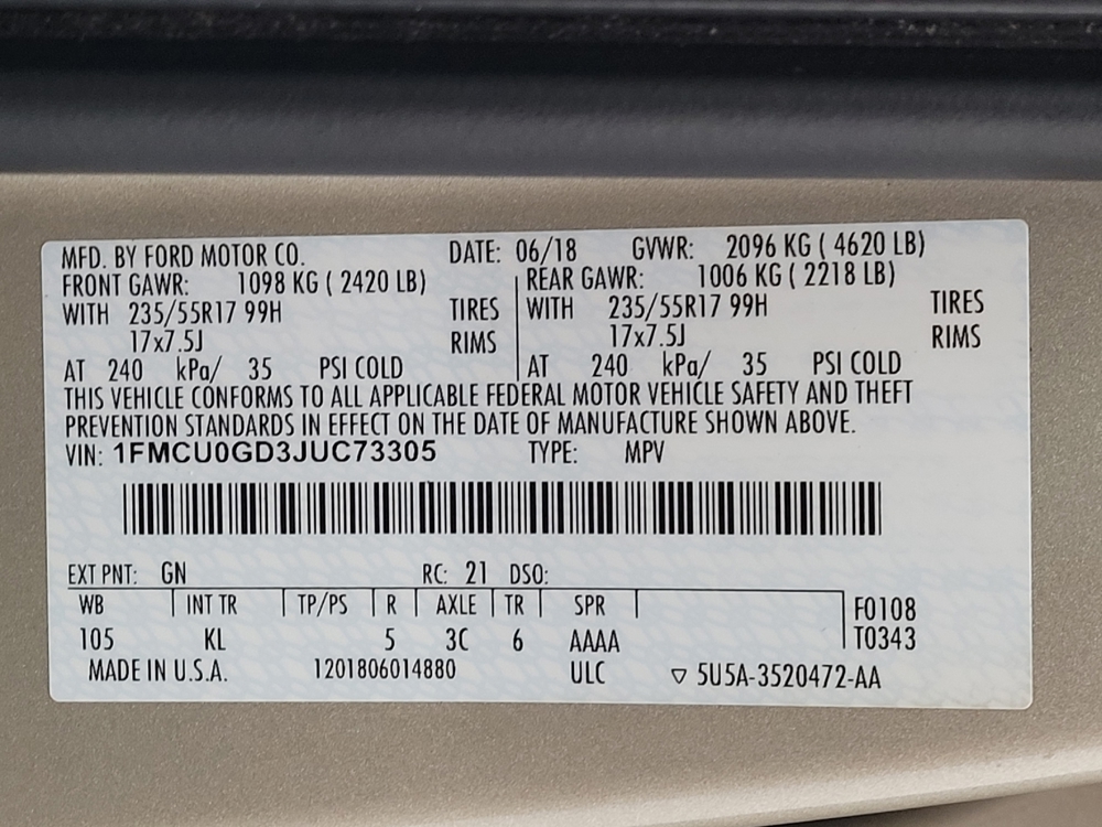 2018 Ford Escape SE - Photo 26