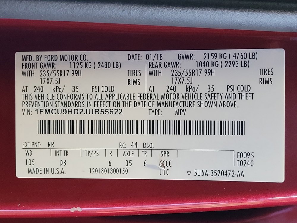 2018 Ford Escape SEL - Photo 26