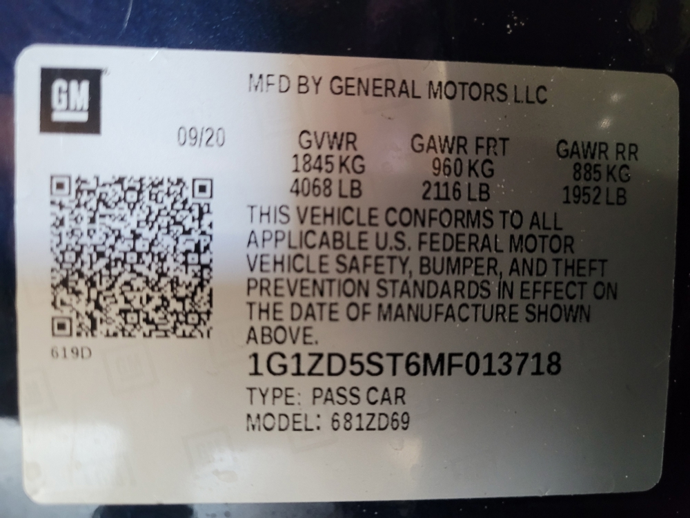 2021 Chevrolet Malibu 1LT - Photo 26