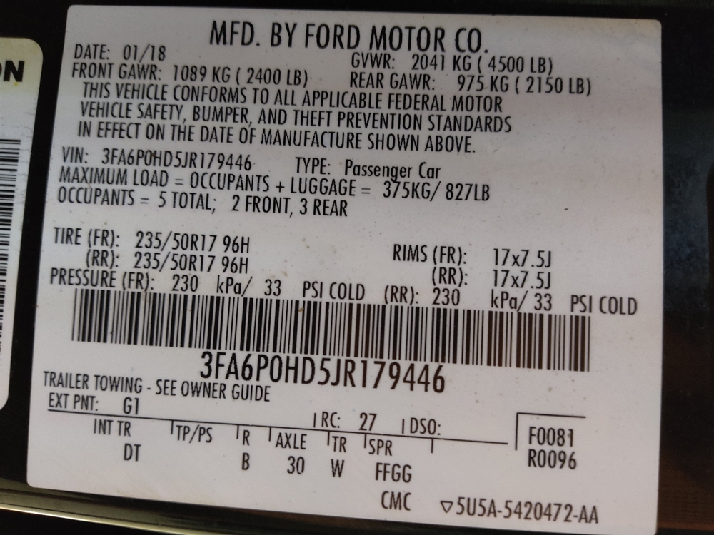 2018 Ford Fusion SE - Photo 26