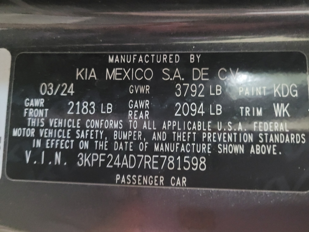 2024 Kia Forte LXS - Photo 26