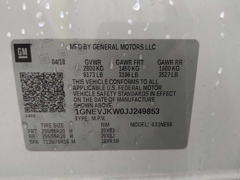 2018 Chevrolet Traverse Premier - Photo 26