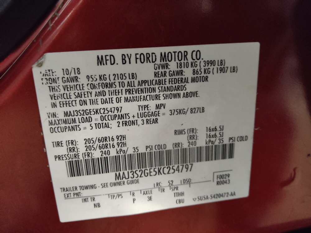 2019 Ford Ecosport SE - Photo 26