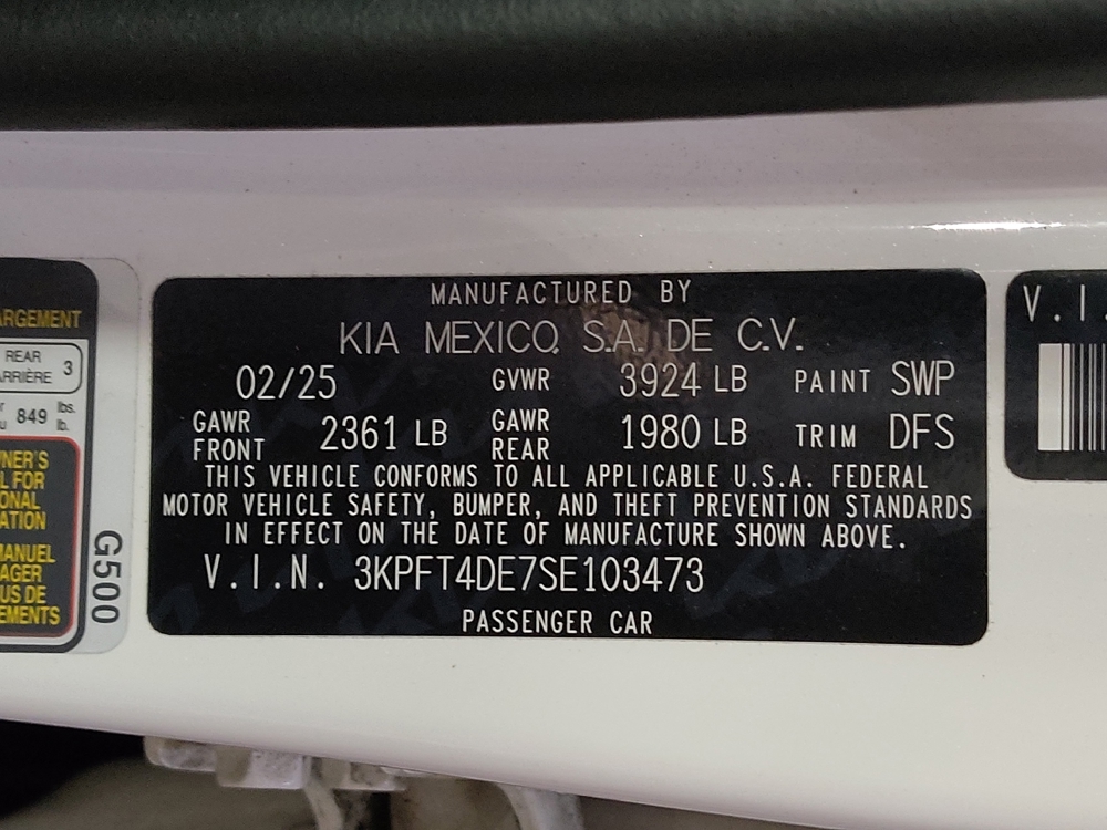 2025 Kia K4 LXS - Photo 26