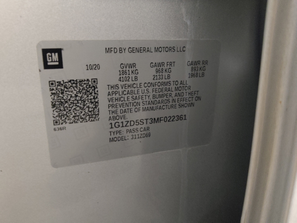 2021 Chevrolet Malibu 1LT - Photo 26