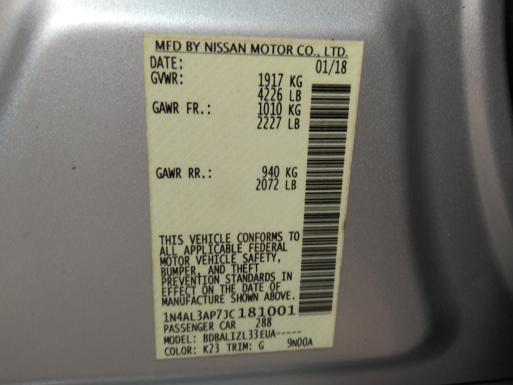 2018 Nissan Altima SV - Photo 26