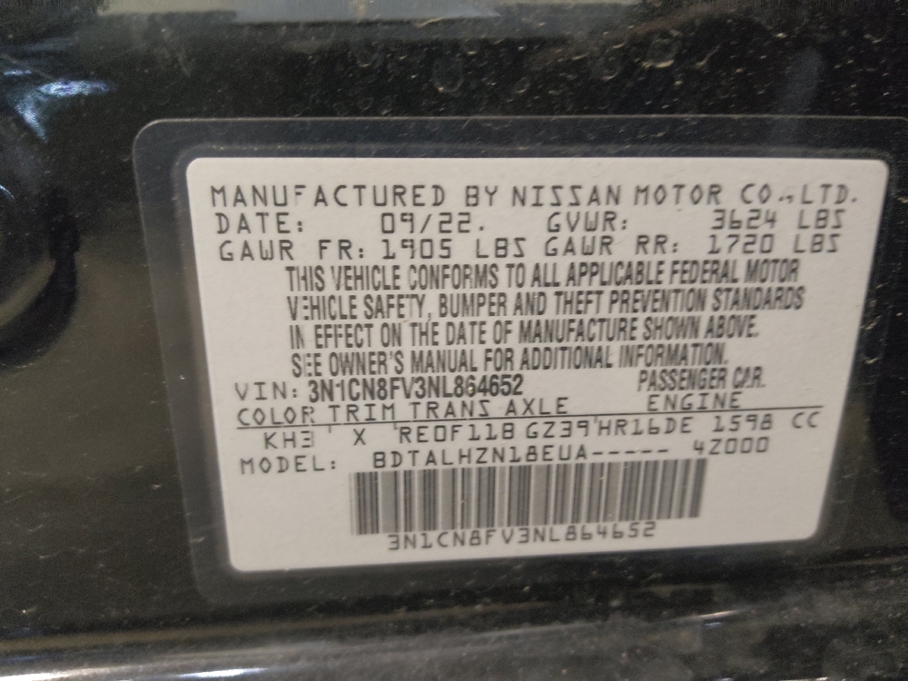 2022 Nissan Versa Sedan SR - Photo 26