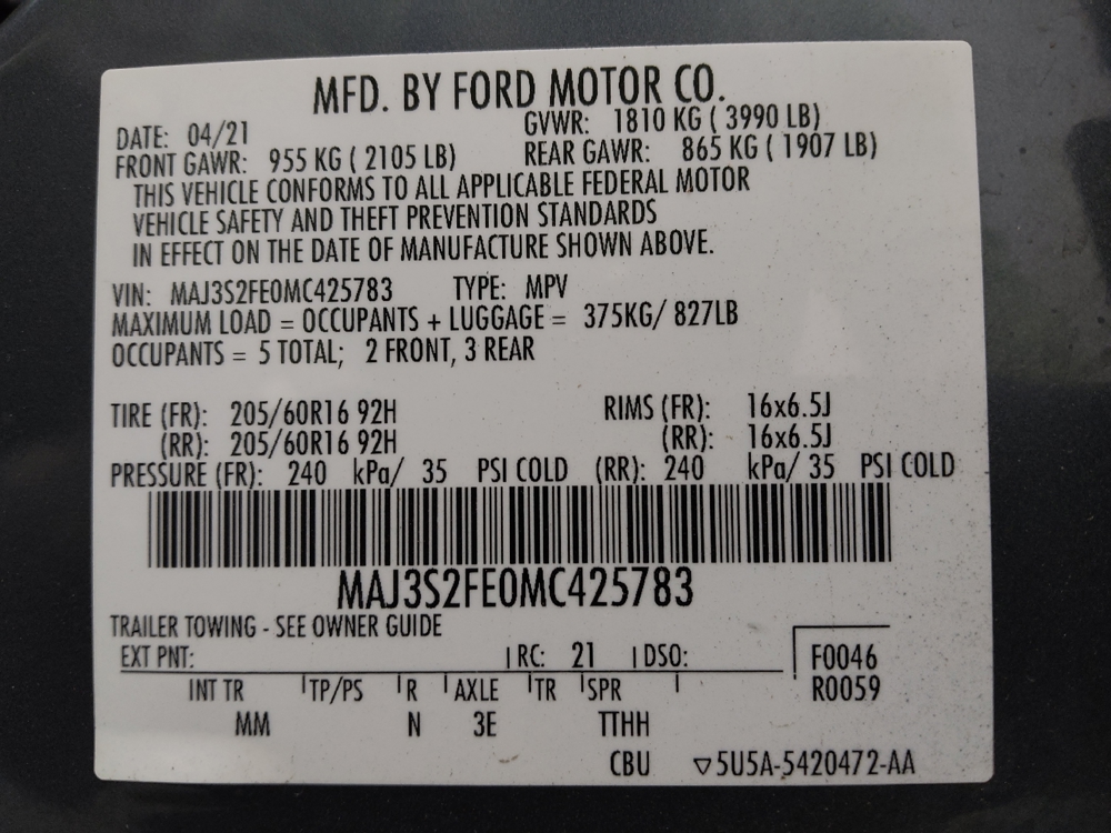 2021 Ford EcoSport S - Photo 26