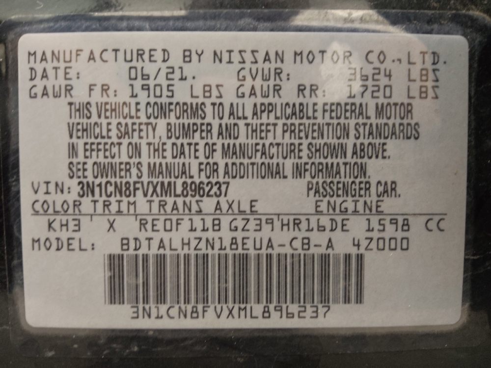 2021 Nissan Versa Sedan SR - Photo 26