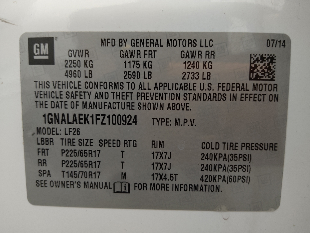 2015 Chevrolet Equinox LS - Photo 26