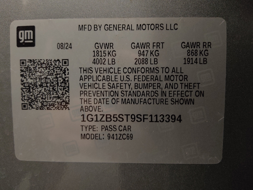 2025 Chevrolet Malibu 1LS - Photo 26