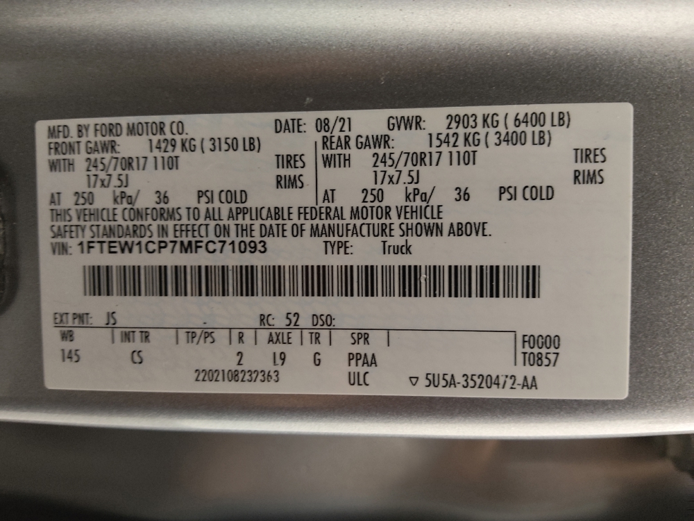 2021 Ford F-150 XL - Photo 26