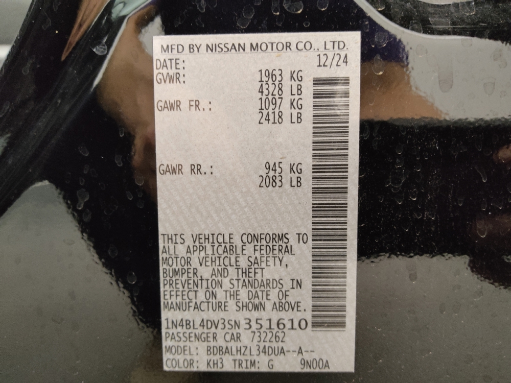 2025 Nissan Altima SV - Photo 26