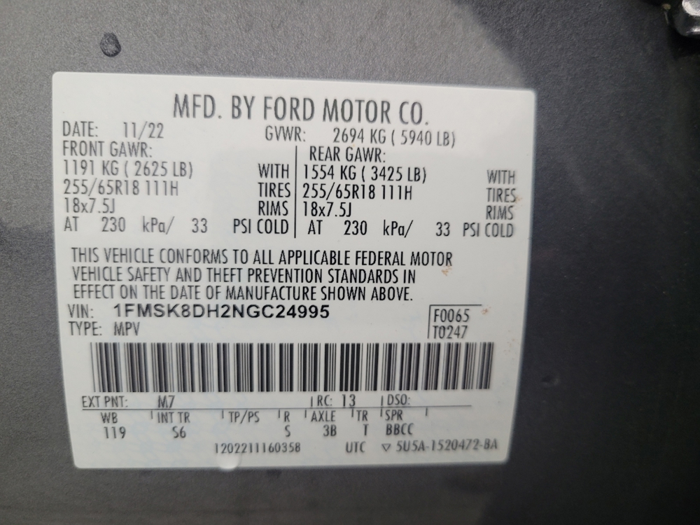 2022 Ford Explorer XLT - Photo 26