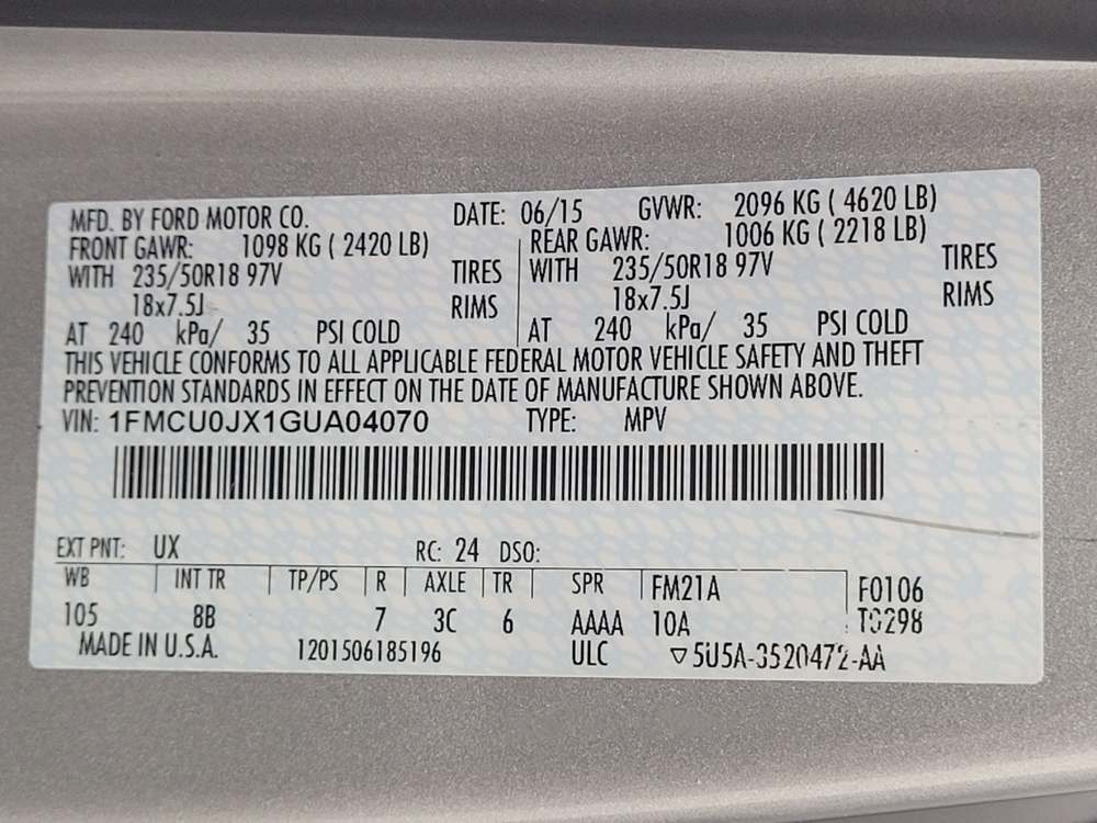 2016 Ford Escape Titanium - Photo 26