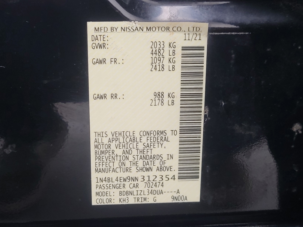 2022 Nissan Altima SL - Photo 26