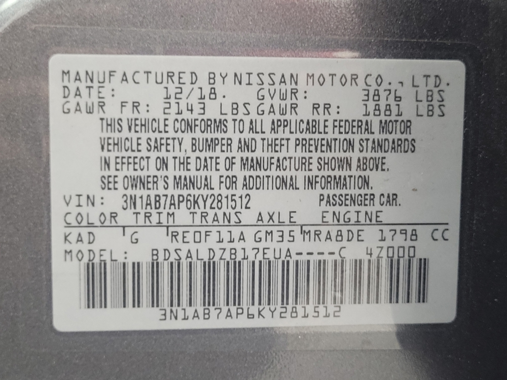 2019 Nissan Sentra SV - Photo 26