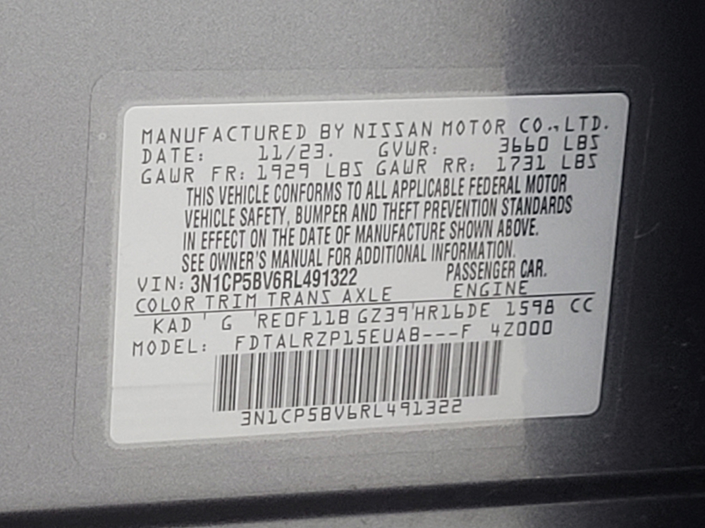 2024 Nissan Kicks S - Photo 26
