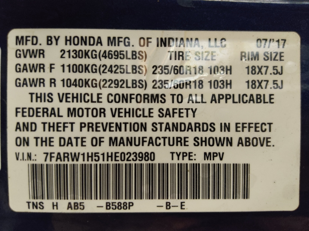 2017 Honda CR-V EX - Photo 26