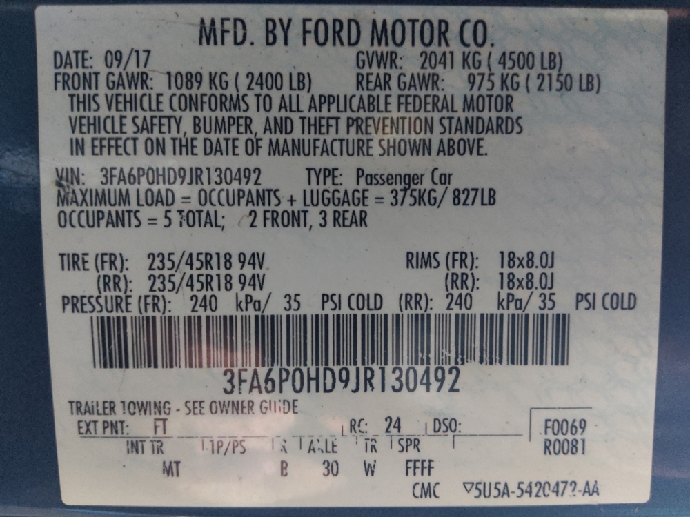 2018 Ford Fusion SE - Photo 26
