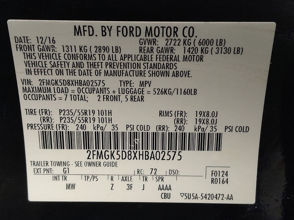 2017 Ford Flex Limited - Photo 26