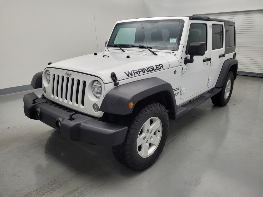Used 2017 Jeep Wrangler Driver Front Bumper