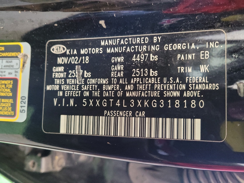 2019 Kia Optima LX - Photo 26