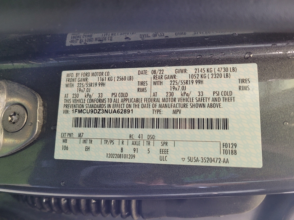 2022 Ford Escape Titanium - Photo 26