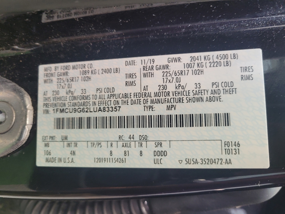 2020 Ford Escape SE - Photo 26