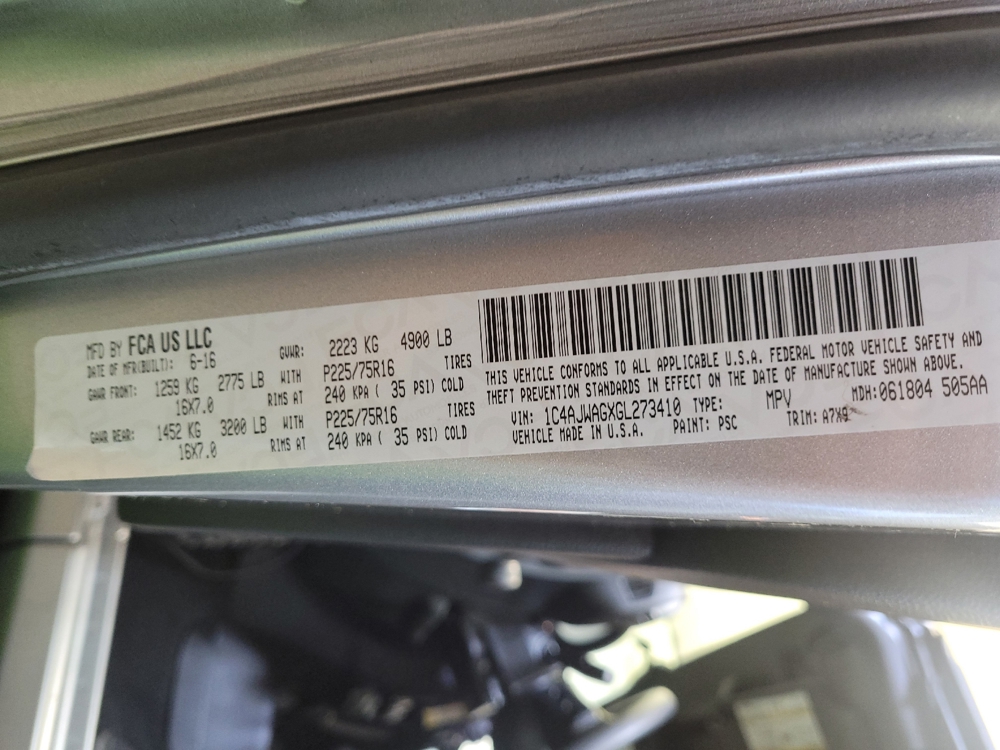 2016 Jeep Wrangler Sport - Photo 26