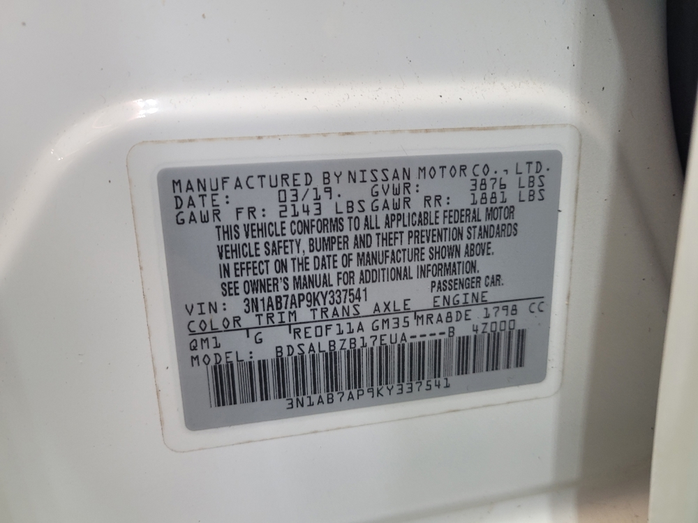2019 Nissan Sentra S - Photo 26