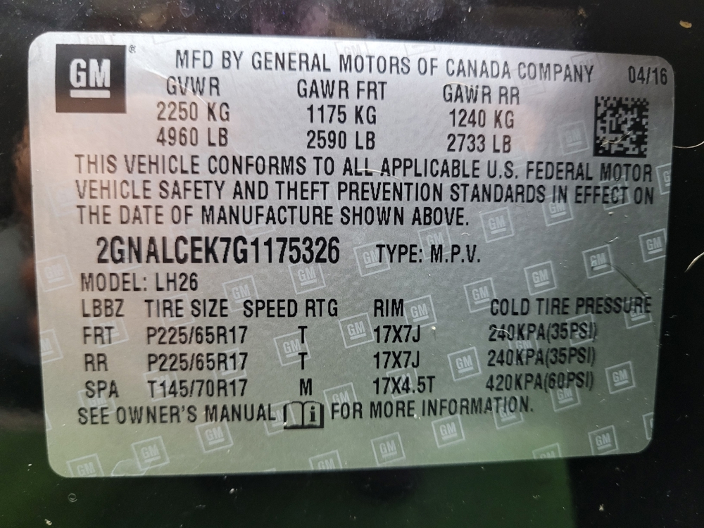 2016 Chevrolet Equinox LT - Photo 26