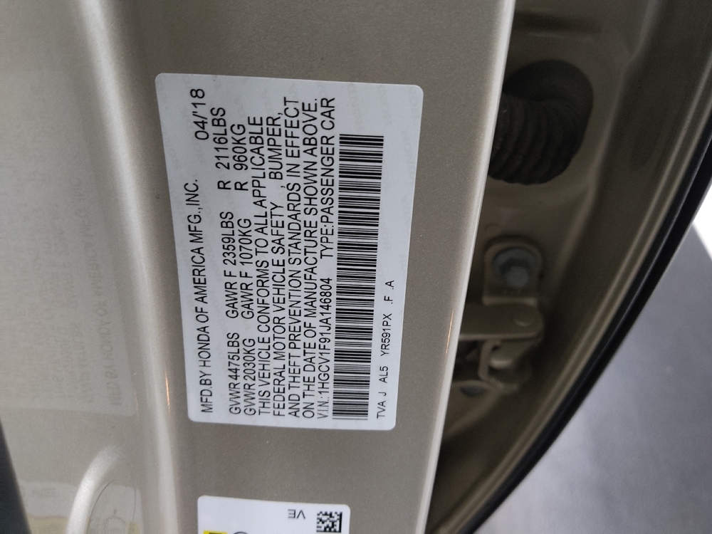 2018 Honda Accord Touring - Photo 26