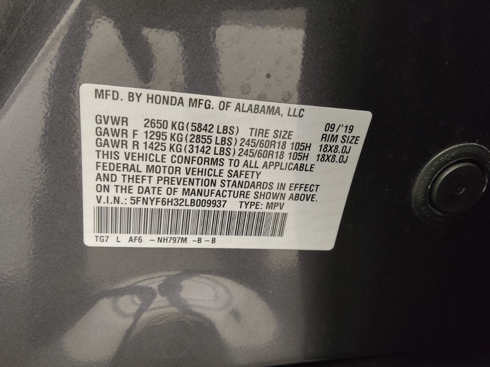 2020 Honda Pilot EX - Photo 26