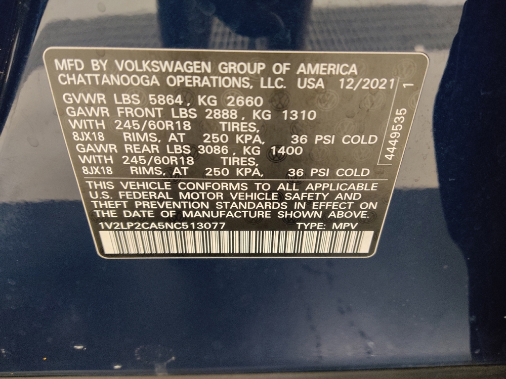 2022 Volkswagen Atlas SE - Photo 26