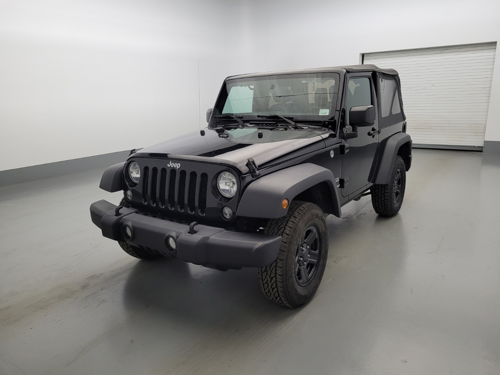 Used 2017 Jeep Wrangler Driver Front Bumper