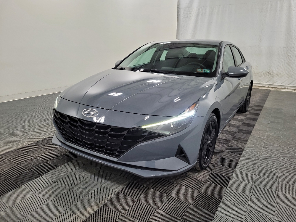 2021 Hyundai Elantra Blue