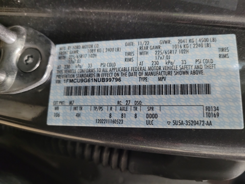 2022 Ford Escape SE - Photo 26