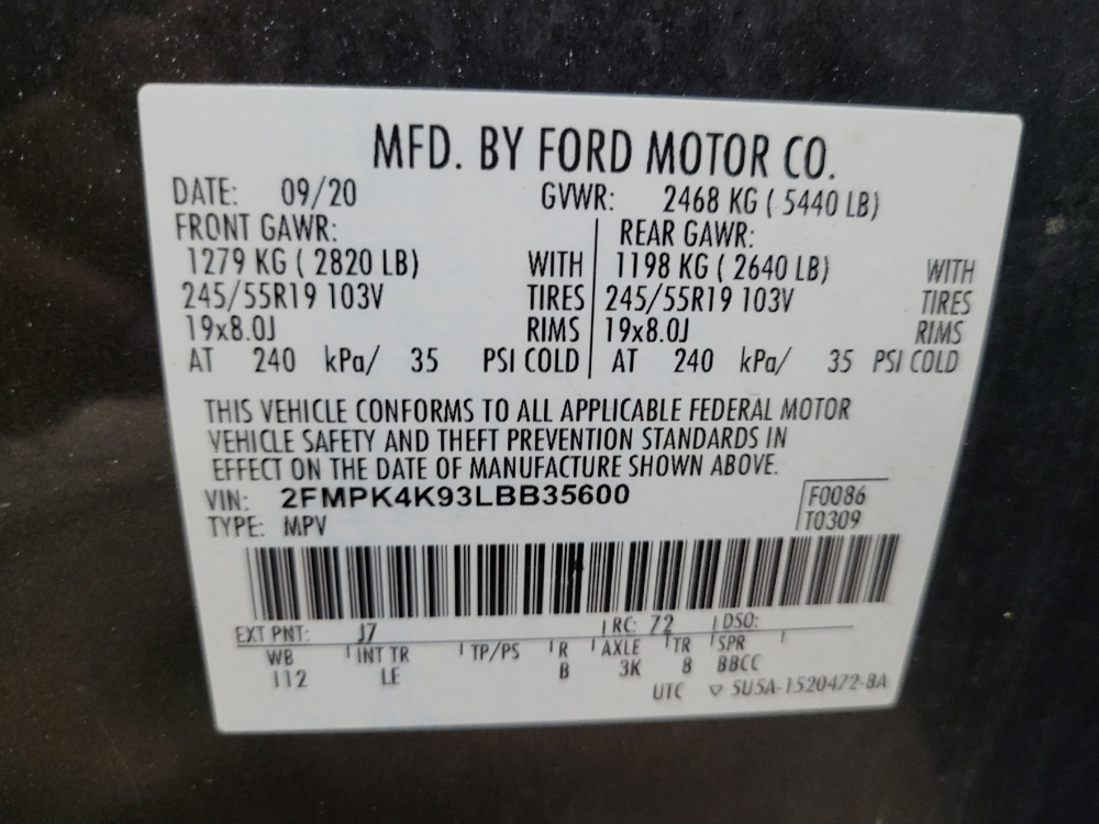 2020 Ford Edge Titanium - Photo 26