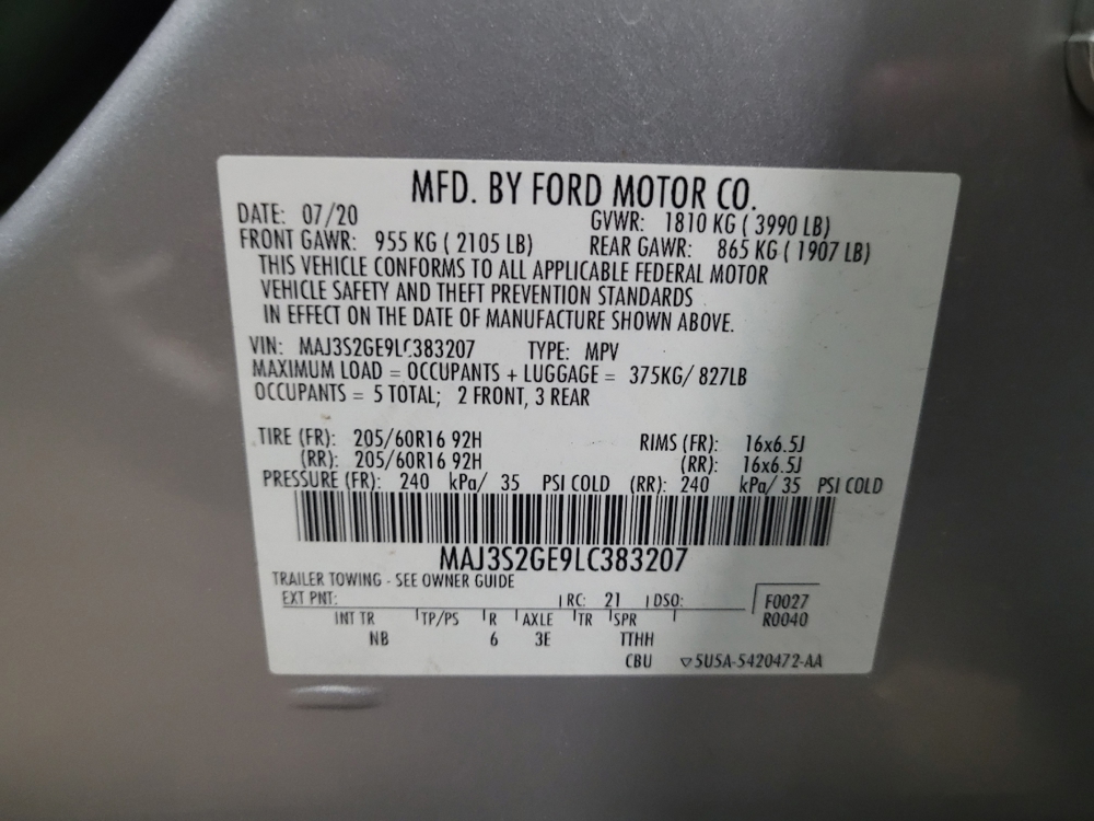 2020 Ford Ecosport SE - Photo 26