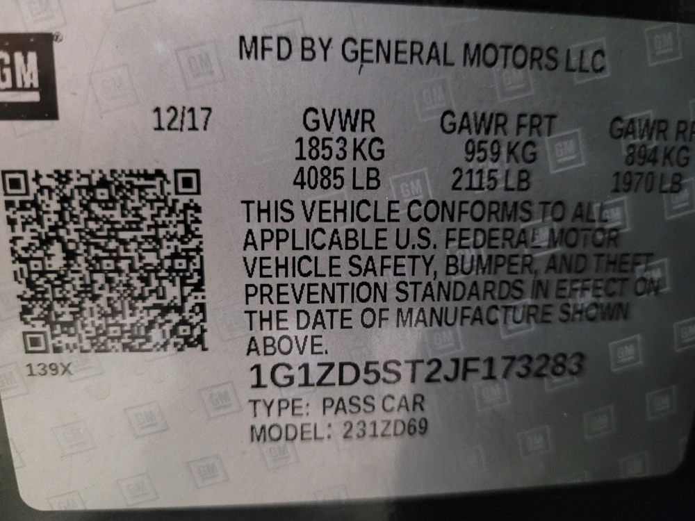 2018 Chevrolet Malibu 1LT - Photo 26