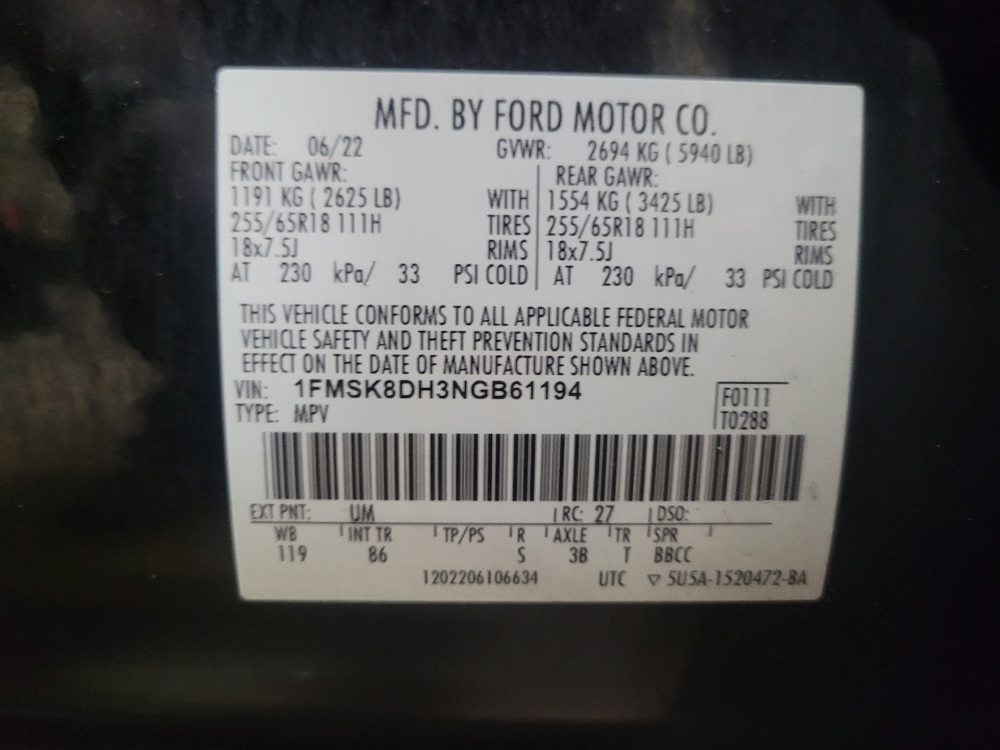 2022 Ford Explorer XLT - Photo 26
