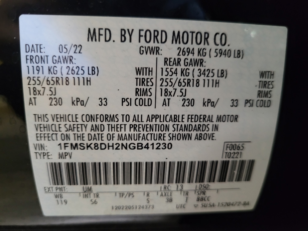 2022 Ford Explorer XLT - Photo 26