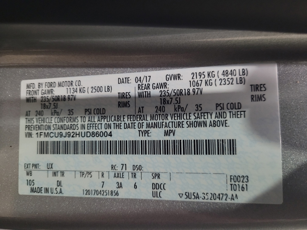 2017 Ford Escape Titanium - Photo 26