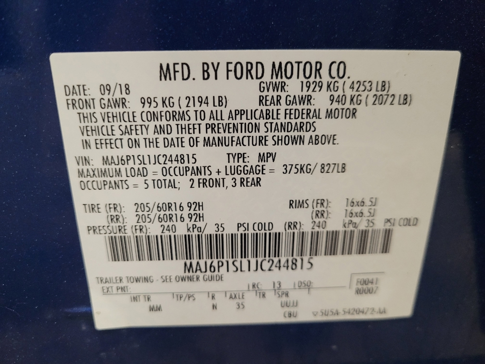 2018 Ford Ecosport S - Photo 26