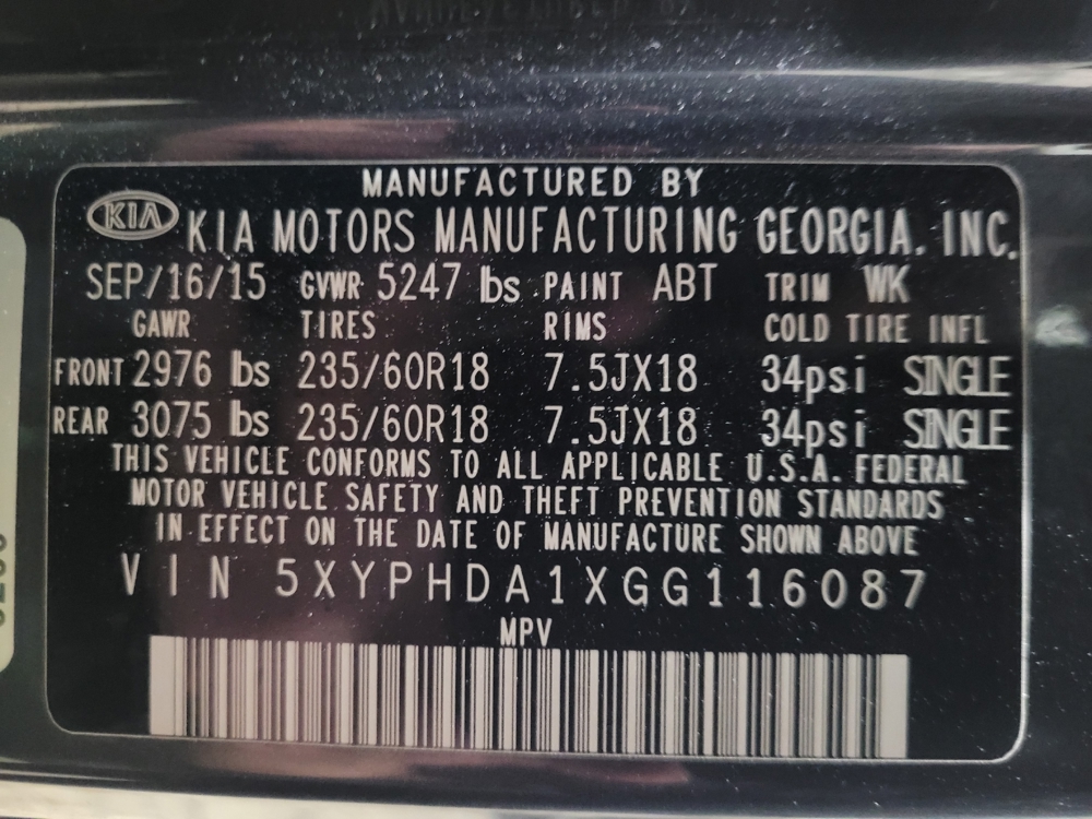 2016 Kia Sorento EX - Photo 26