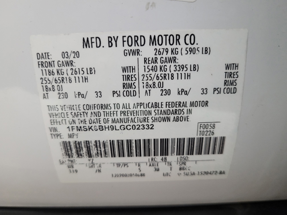 2020 Ford Explorer Base - Photo 26