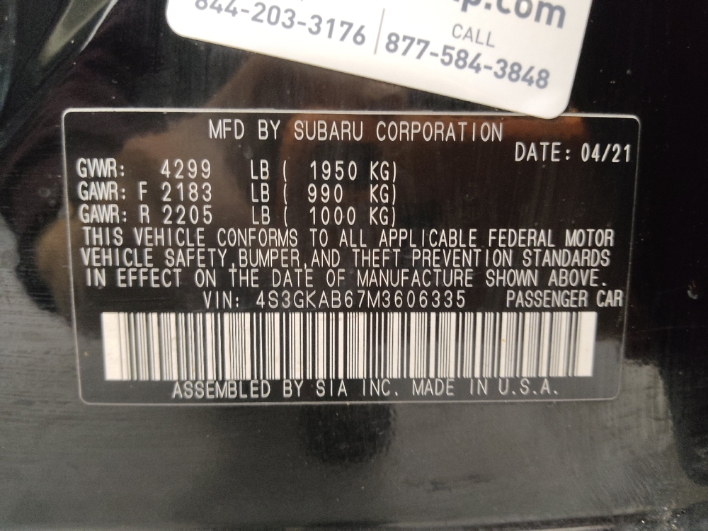 2021 Subaru Impreza Base - Photo 26