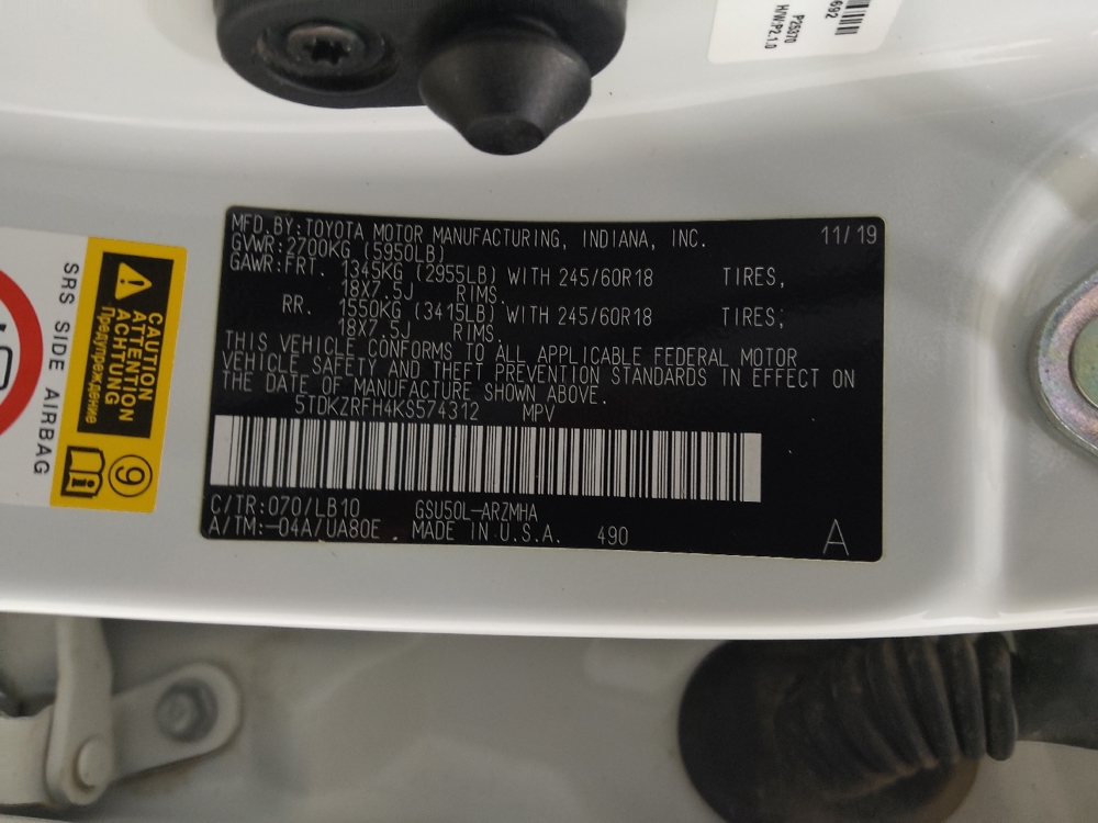 2019 Toyota Highlander XLE - Photo 26