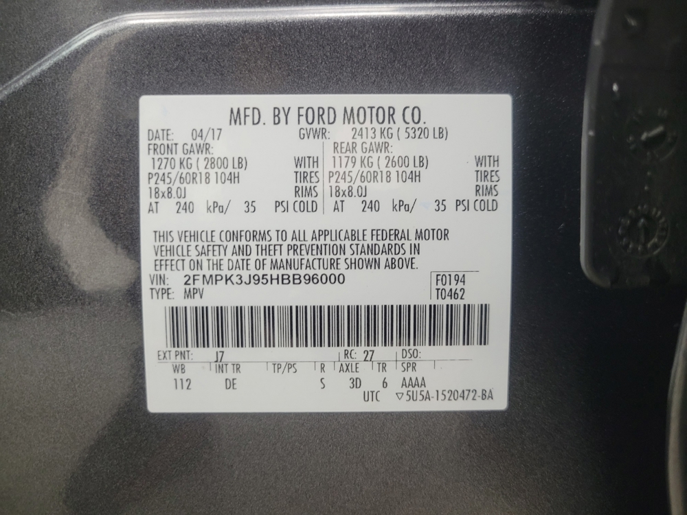 2017 Ford Edge SEL - Photo 26